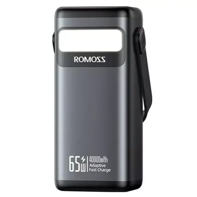 Универсальная мобильная батарея Romoss PMT40 40000mAh Black (PMT40-182-2133H)