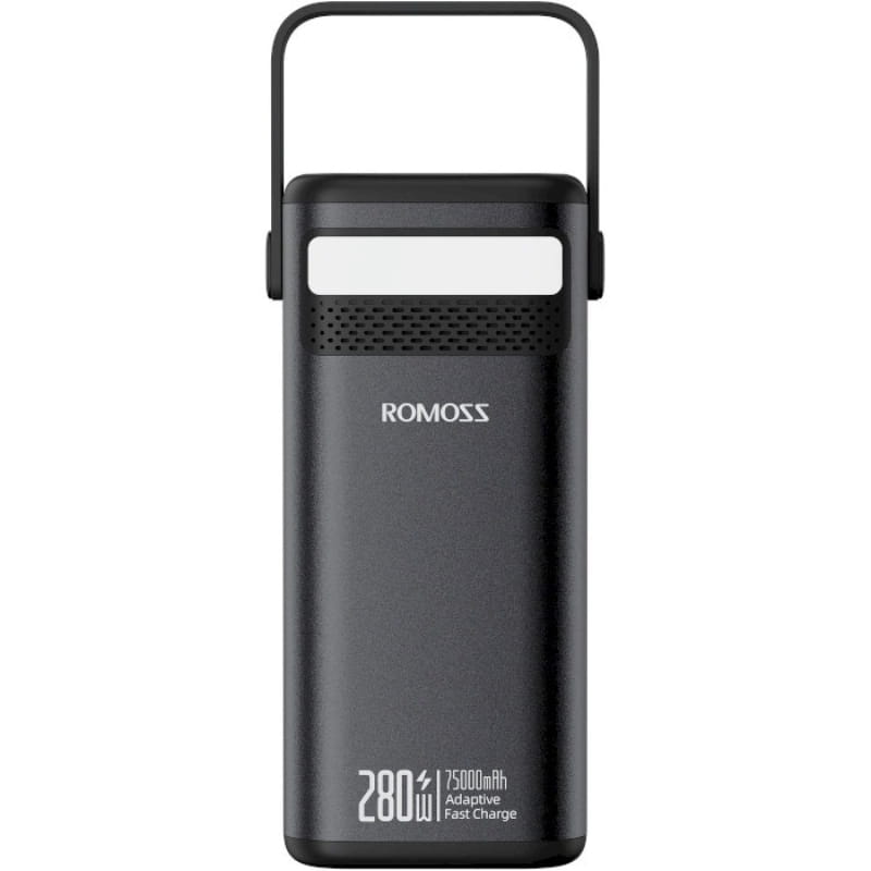 Универсальная мобильная батарея Romoss PMT75 75000mAh Black (PMT75-1E2-2133H)