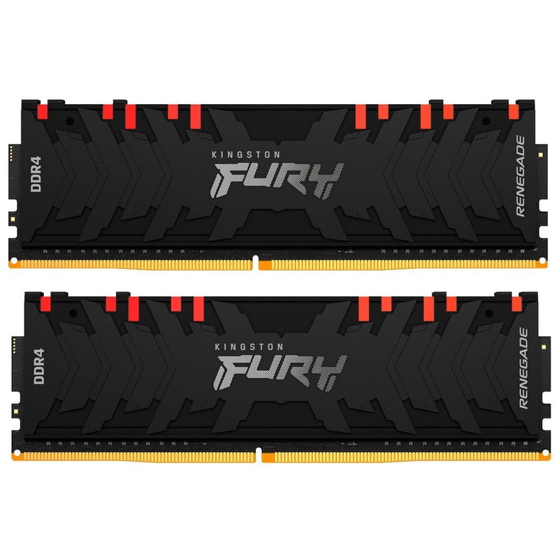 Модуль памяти DDR4 2x8GB/4000 Kingston Fury Renegade RGB (KF440C19RB2AK2/16)