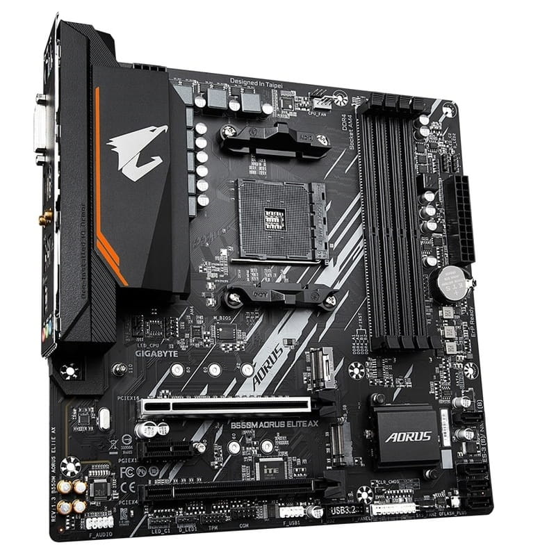 Материнская плата Gigabyte B550M Aorus Elite AX Socket AM4