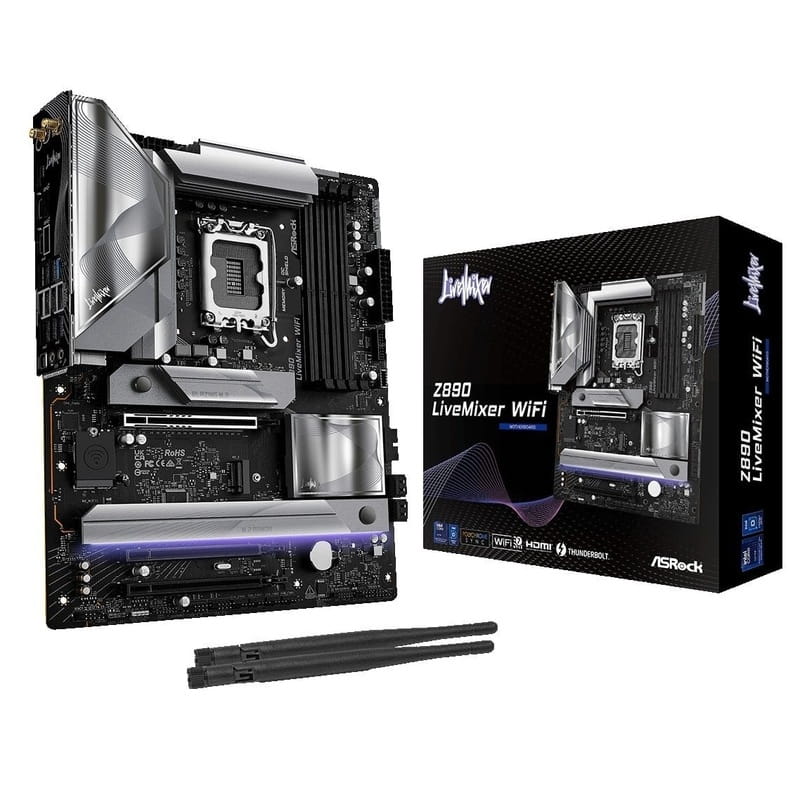 Материнская плата ASRock Z890 Livemixer WiFi Socket 1851