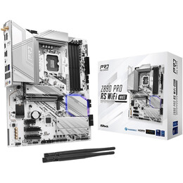Материнська плата ASRock Z890 Pro RS WiFi White Socket 1851