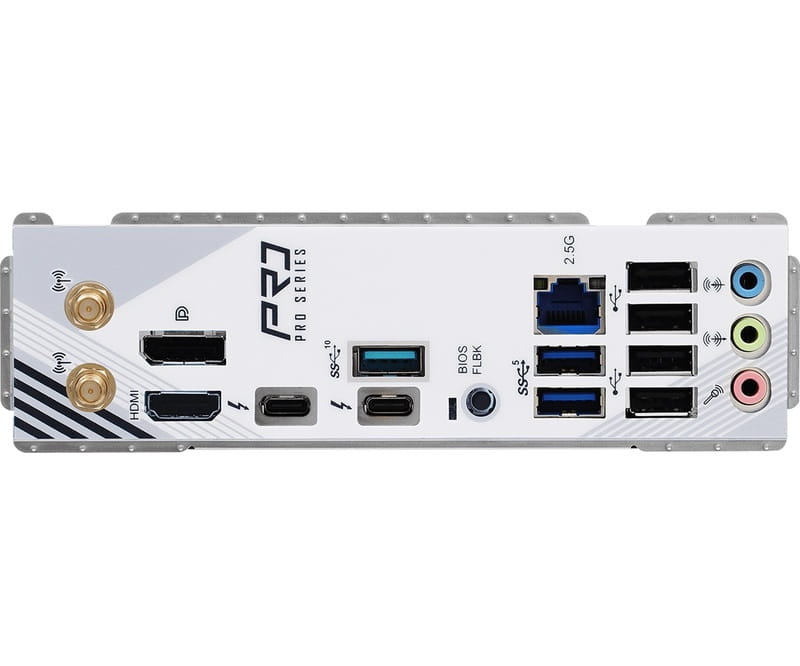 Материнская плата ASRock Z890 Pro RS WiFi White Socket 1851