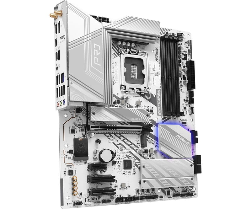 Материнская плата ASRock Z890 Pro RS WiFi White Socket 1851