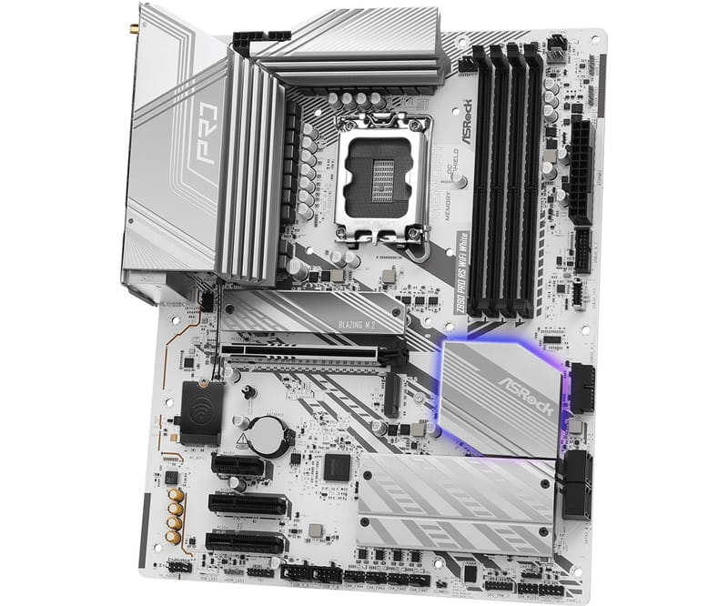 Материнская плата ASRock Z890 Pro RS WiFi White Socket 1851