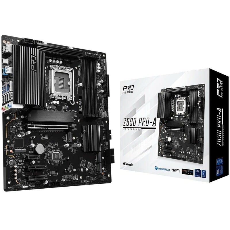 Материнская плата ASRock Z890 PRO-A Socket 1851