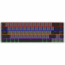 Клавиатура беспроводная GamePro MK122R Red Swich Low Profile Wireless Dark Gray