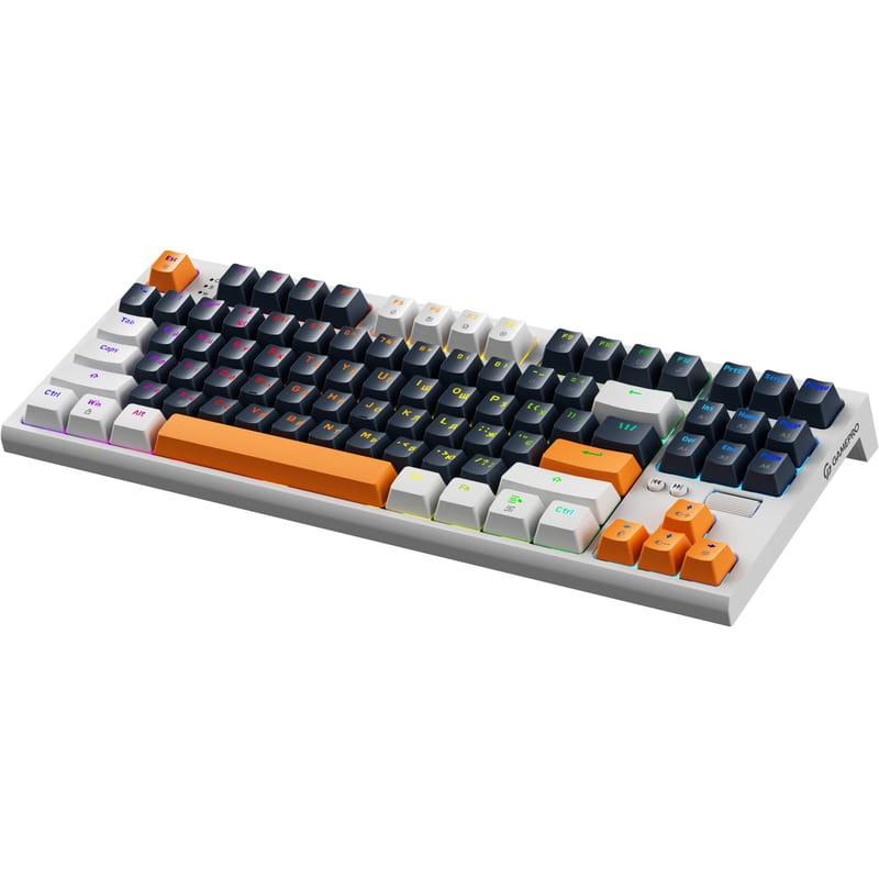 Клавиатура GamePro MK180W Red с Hot-Swap RGB White