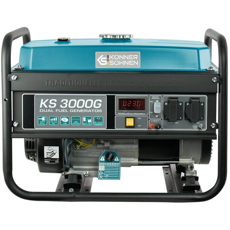 Генератор газобензиновий Konner&Sohnen KS 3000G