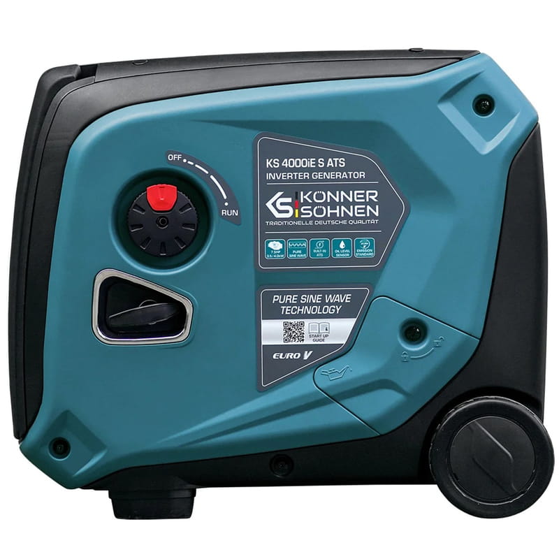 Генератор бензиновий інверторний Konner&Sohnen KS 4000iE S ATS