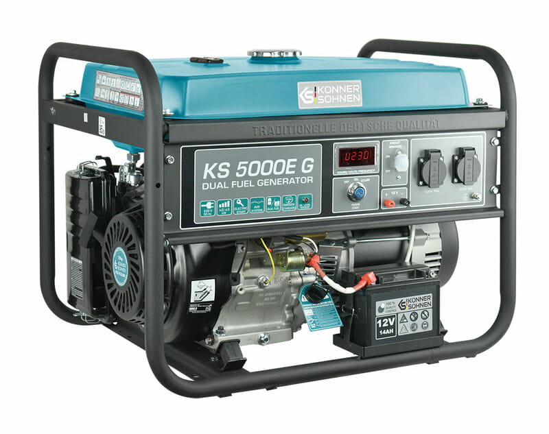 Генератор газобензиновый Konner&Sohnen KS 5000E G