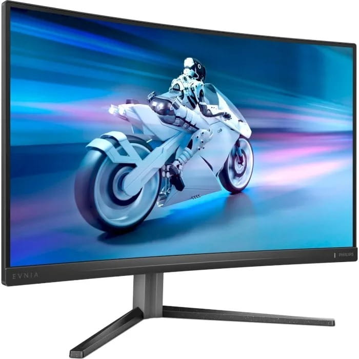 Монiтор Philips 27" 27M2C5200W VA Black Curved 280Hz