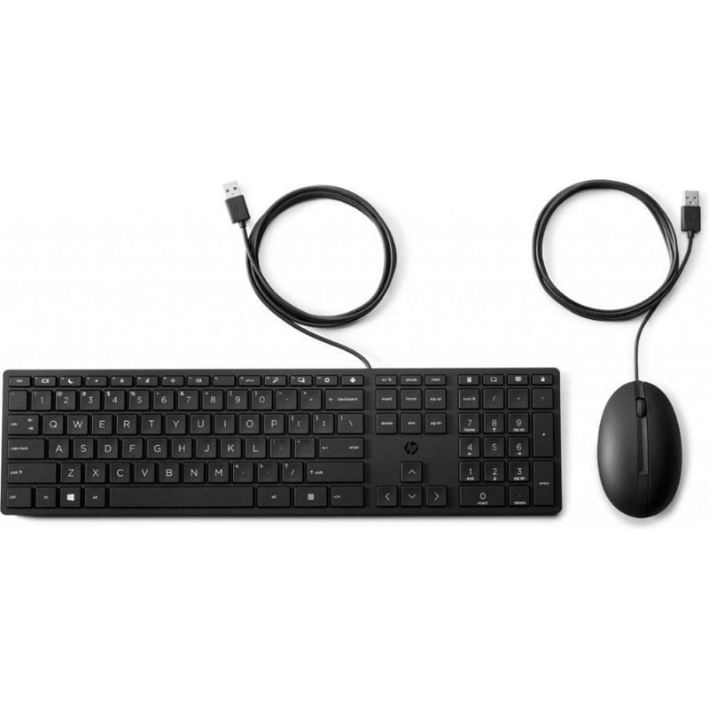 Комплект мышь + клавиатура HP (9SR36AA) Black