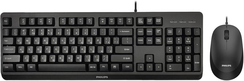 Комплект мышь + клавиатура HP (SPT6207BL/00) Black