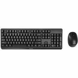 Комплект (клавиатура, мышь) беспроводной Philips 6307 Black (SPT6307BL/00)