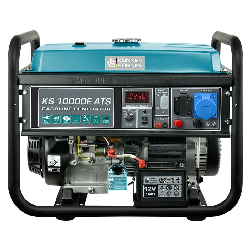Генератор бензиновий Konner&Sohnen KS 10000E ATS