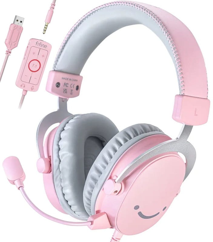 Гарнитура Fifine H9P Pink