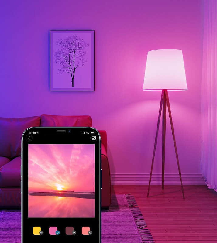 Лампа умная Govee H6004 RGB WI-FI/Bluetooth White (H6004CC1)