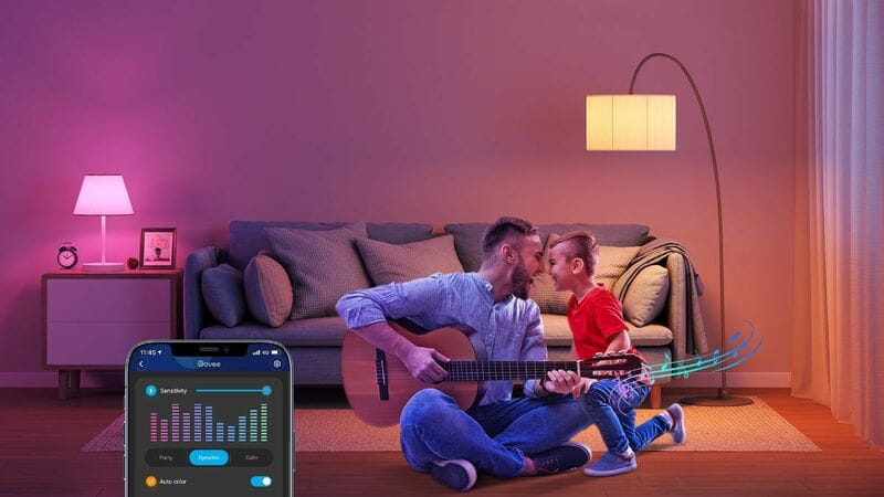 Лампа умная Govee H6004 RGB WI-FI/Bluetooth White (H6004CC1)