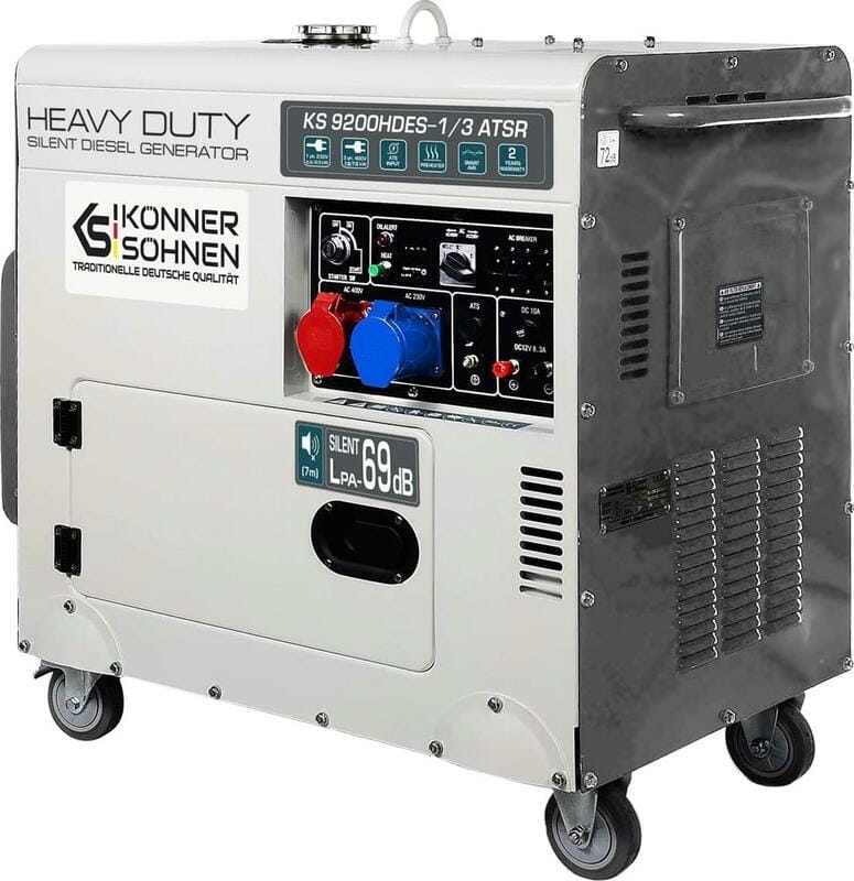 Генератор дизельний Konner&Sohnen KS 9200HDES-1/3 ATSR (EURO V)