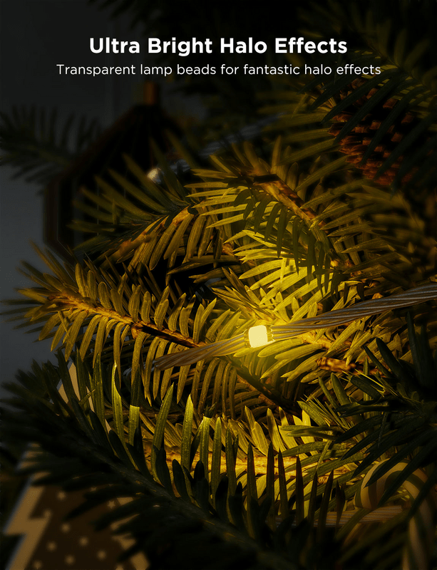 Гирлянда Smart LED Govee H70C2 Christmas Light 10м (H70C13D1)