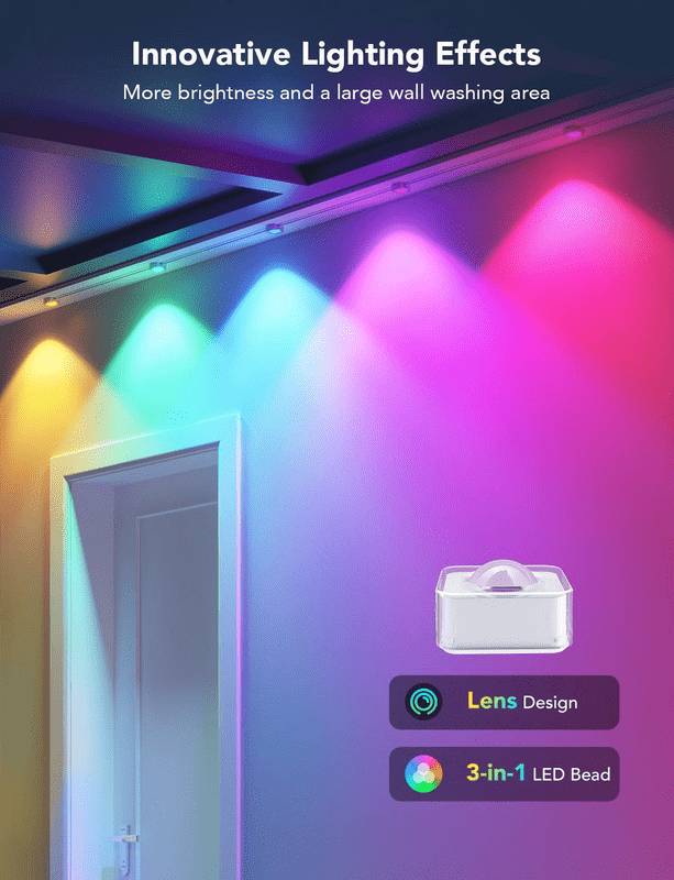 Гірлянда Smart LED Govee H705A Permanent Outdoor Lights 30м (H705A3D1)