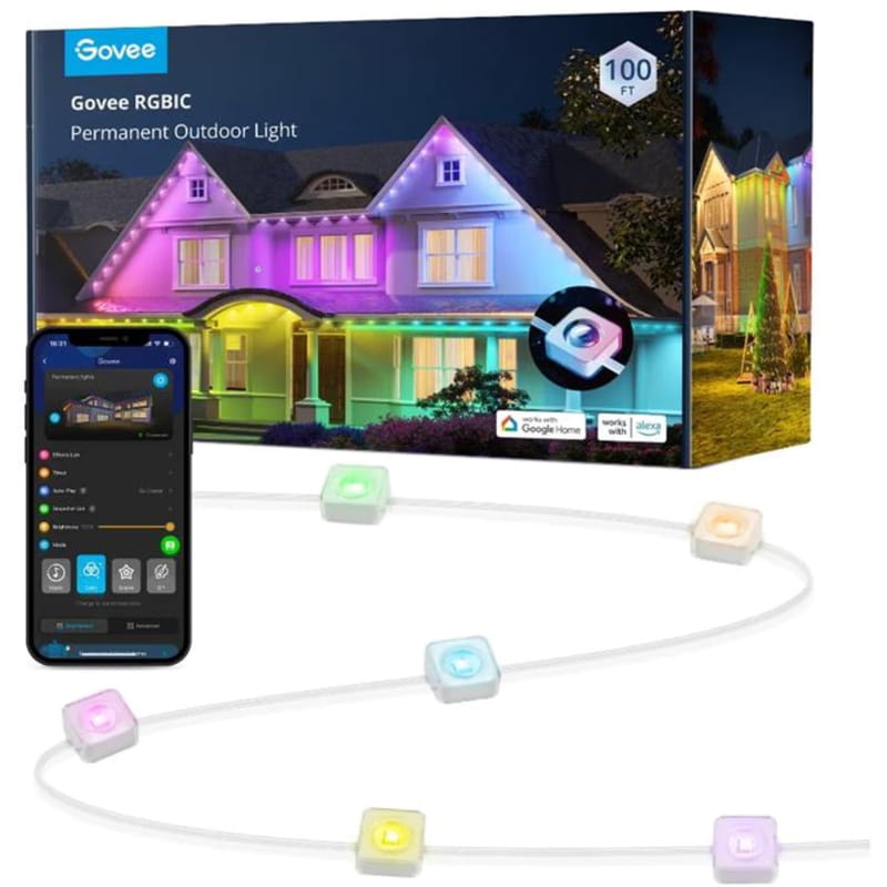 Гирлянда Smart LED Govee H705A Permanent Outdoor Lights 30м (H705A3D1)