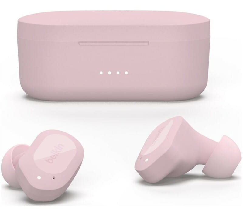 Bluetooth-гарнитура TWS Belkin Soundform Play True Wireless Pink (AUC005BTPK)