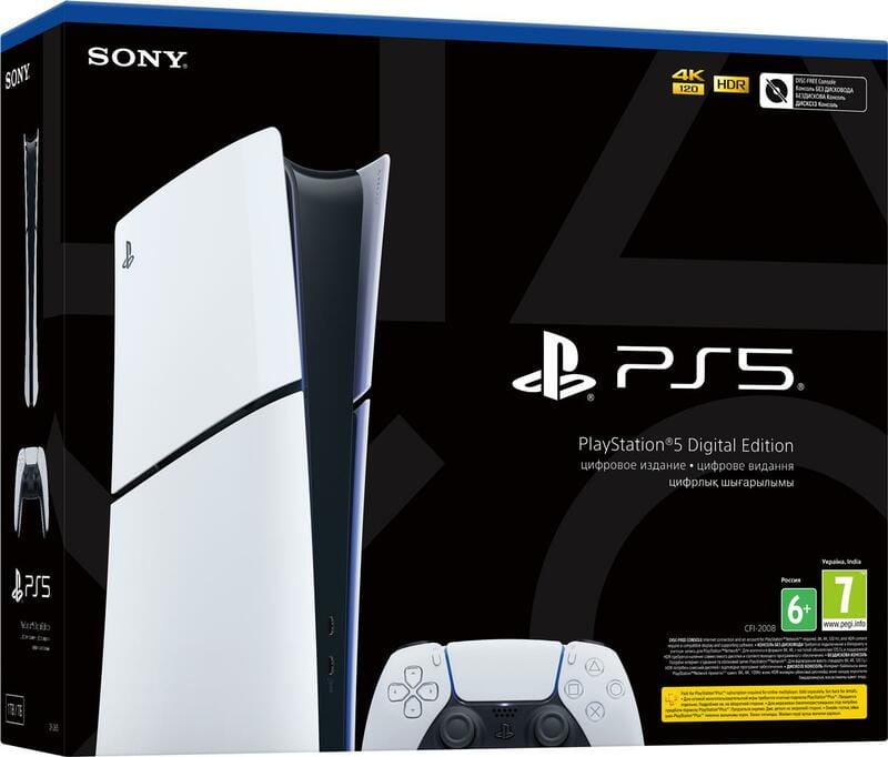 Игровая приставка Sony PlayStation 5 Slim Digital Edition (1000040658)