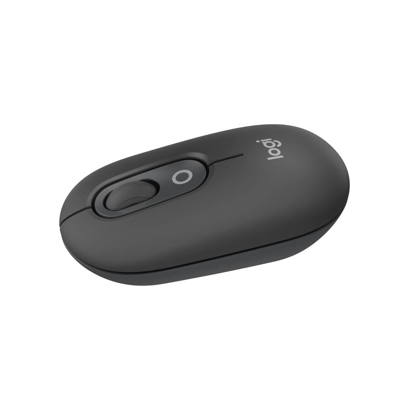 Мышь беспроводная Logitech Pop Mouse with Emoji Graphite (910-007412)