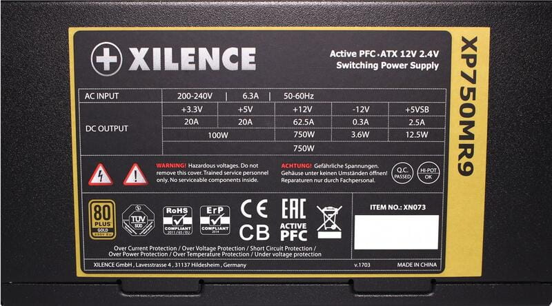 Блок живлення Xilence Performance (XP750MR9) 750W