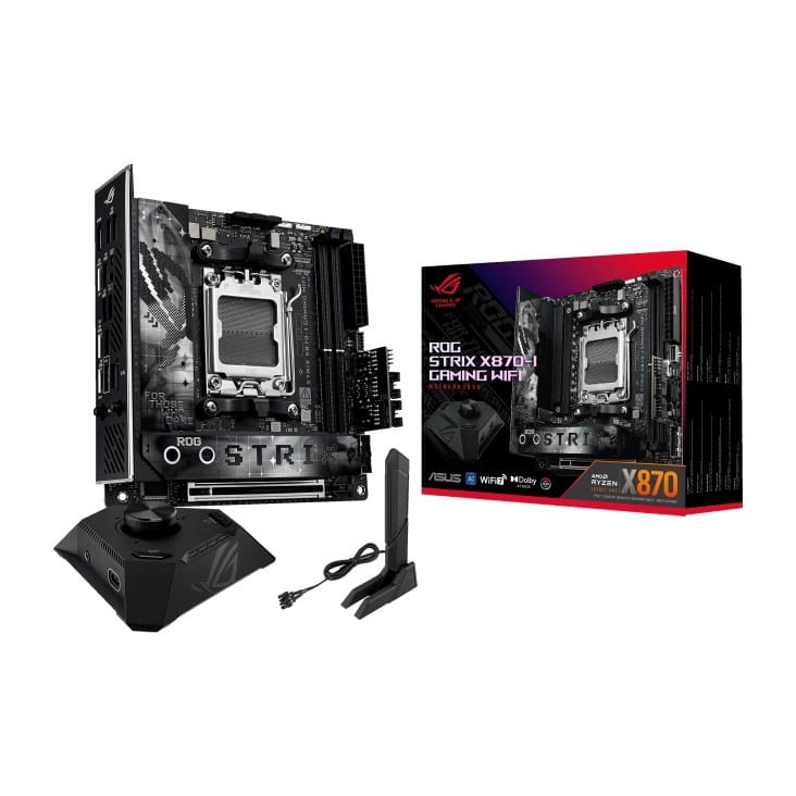 Материнська плата Asus ROG Strix X870-I Gaming WiFi Socket AM5