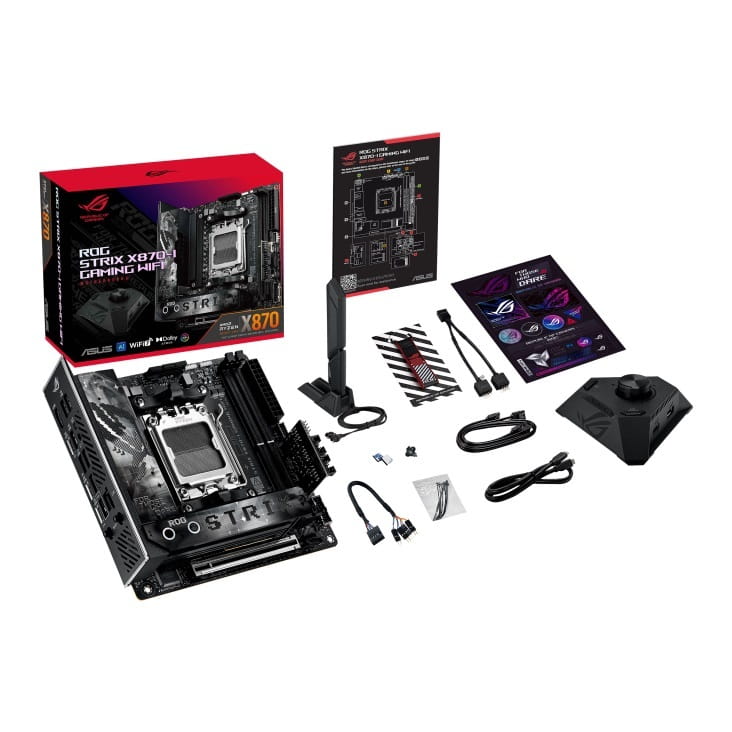 Материнська плата Asus ROG Strix X870-I Gaming WiFi Socket AM5