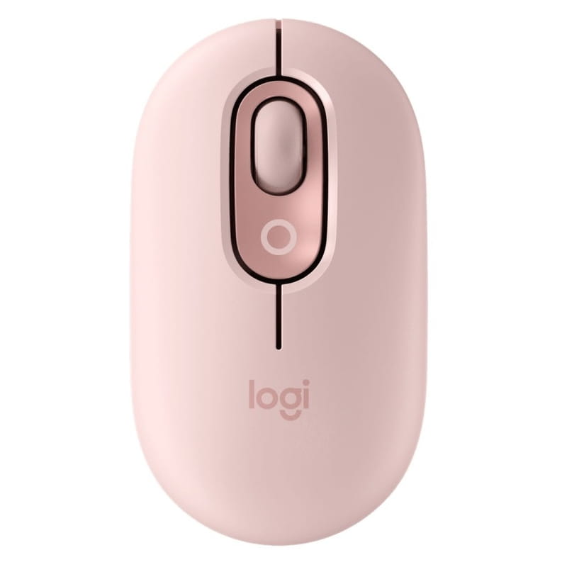Миша бездротова Logitech Pop Mouse with Emoji Rose (910-007413)
