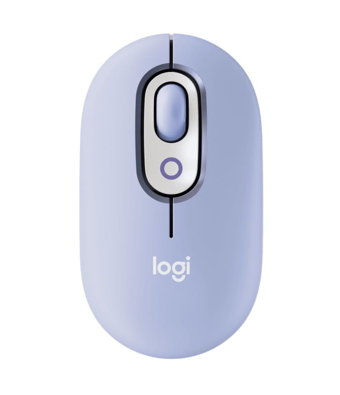 Миша бездротова Logitech Pop Mouse with Emoji Lilac (910-007414)