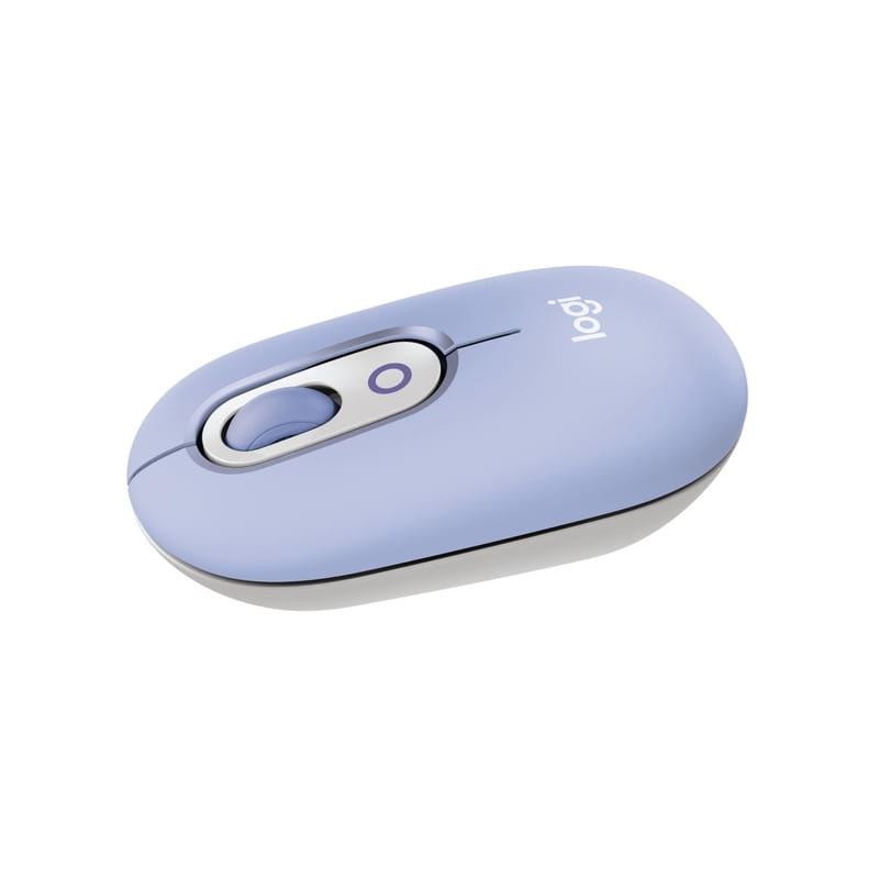 Мышь беспроводная Logitech Pop Mouse with Emoji Lilac (910-007414)