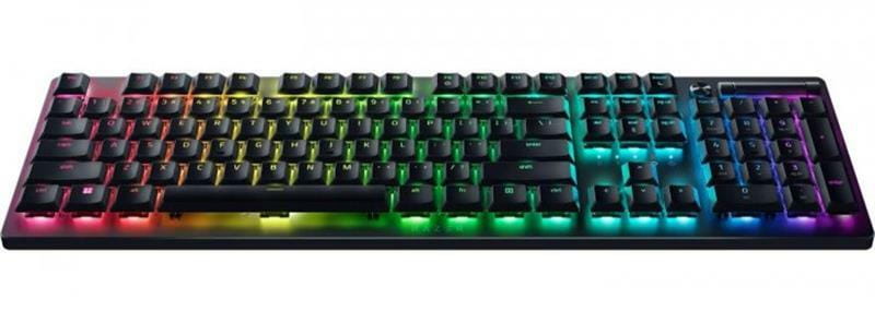 Клавіатура бездротова Razer DeathStalker V2 Pro Wireless Red Switch RU Black (RZ03-04360800-R3M1)