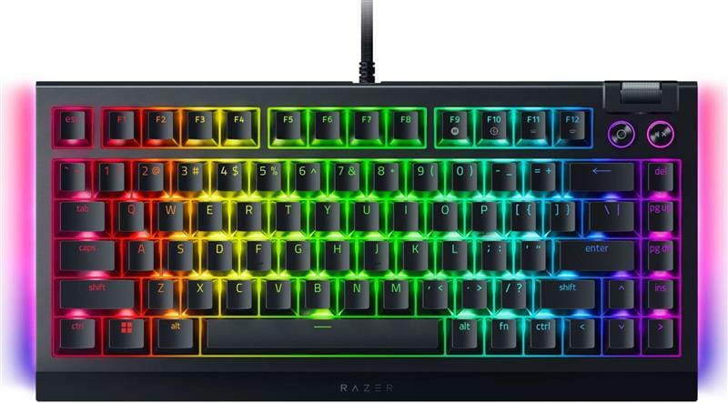 Клавіатура Razer BlackWidow V4 75% Black (RZ03-05000100-R3M1)