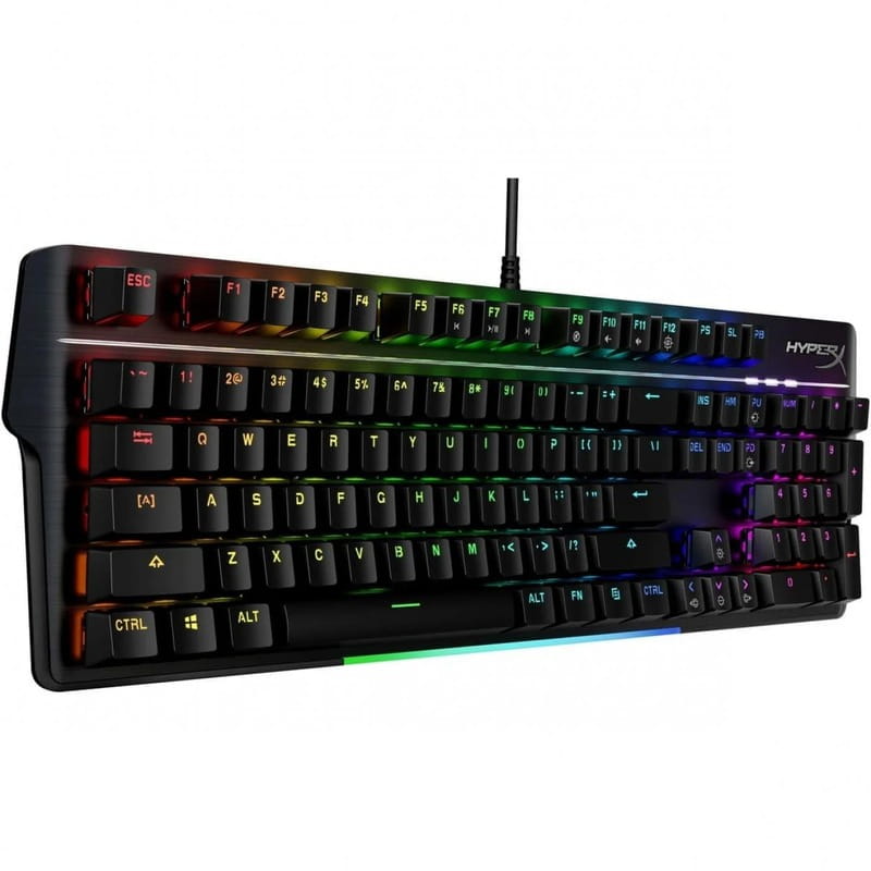 Клавиатура HyperX Alloy MKW100 TTC Red USB RGB UA Black (4P5E1AA)