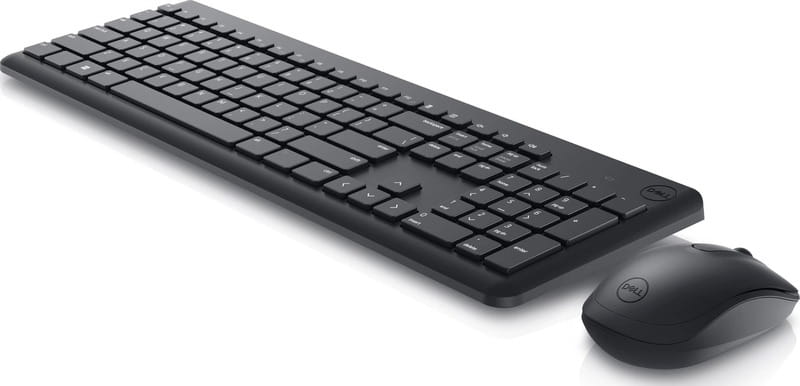 Комплект (клавіатура, миша) бездротовий Dell KM3322W Black (580-AKGK)