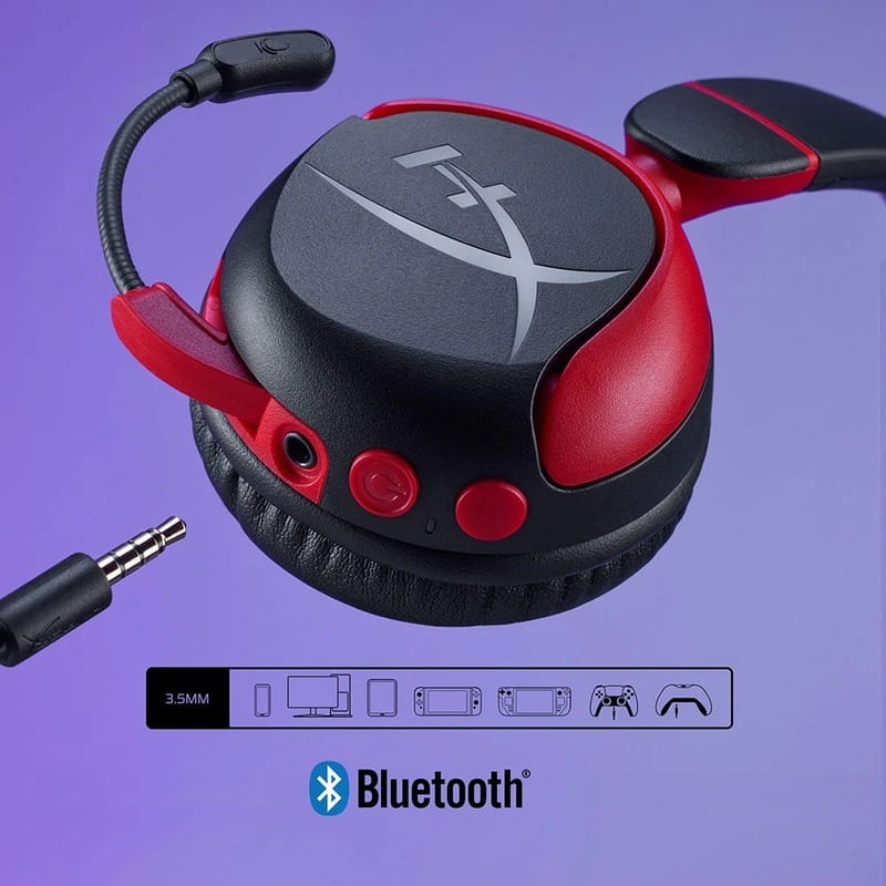 Гарнiтура HyperX Cloud Mini Wireless Black/Red (7G8F1AA)