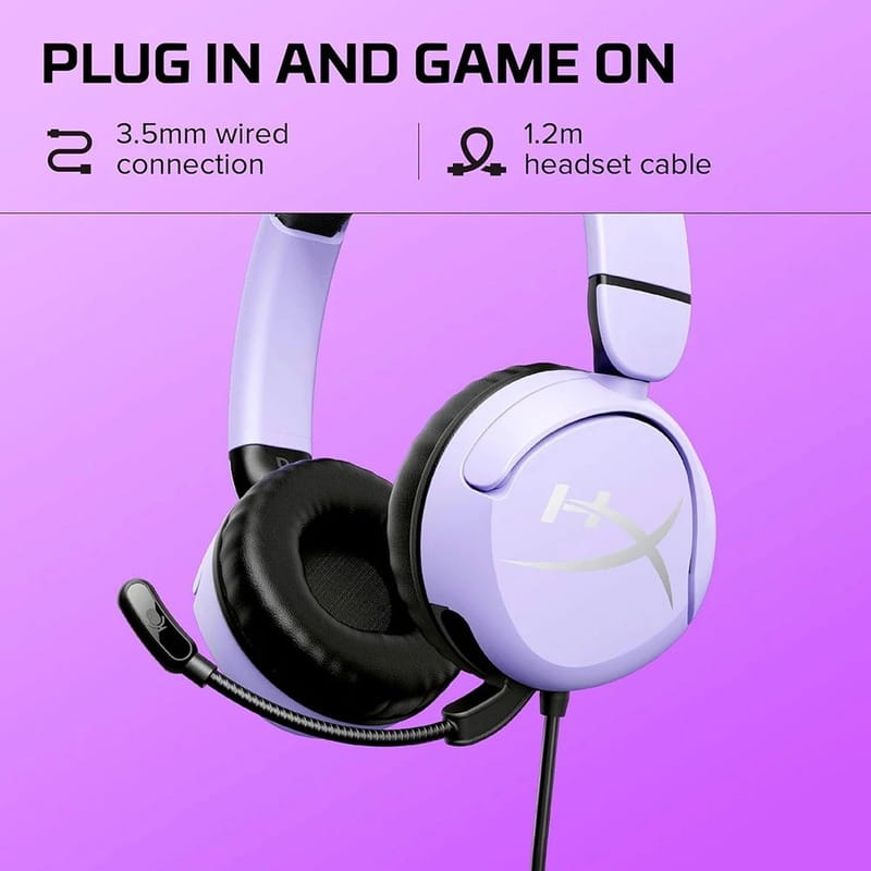 Гарнiтура HyperX Cloud Mini Lavender (7G8F5AA)