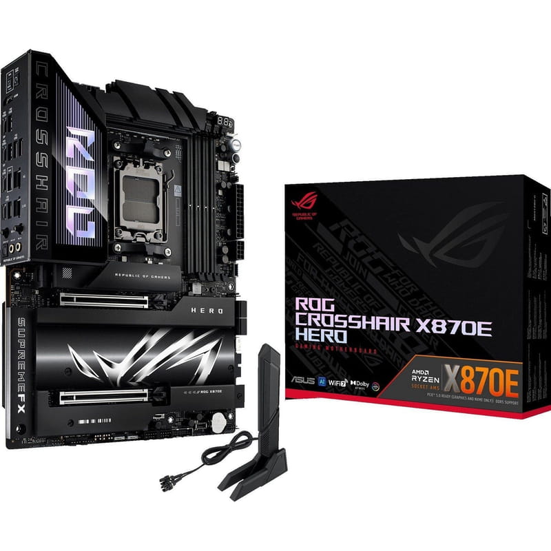Материнская плата Asus ROG Crosshair X870E Hero Socket AM5