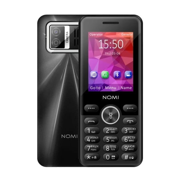 Мобильный телефон Nomi i2412 Dual Sim Black