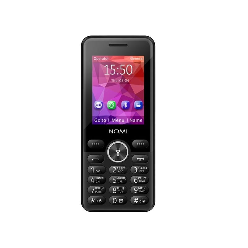 Мобильный телефон Nomi i2412 Dual Sim Black