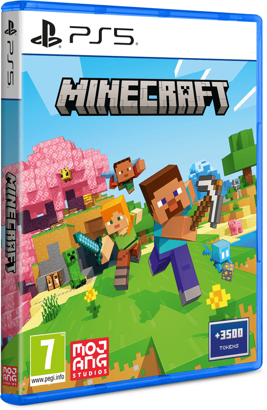 Игра Minecraft для Sony PlayStation 5, Russian version, Blu-ray (5056635611741)