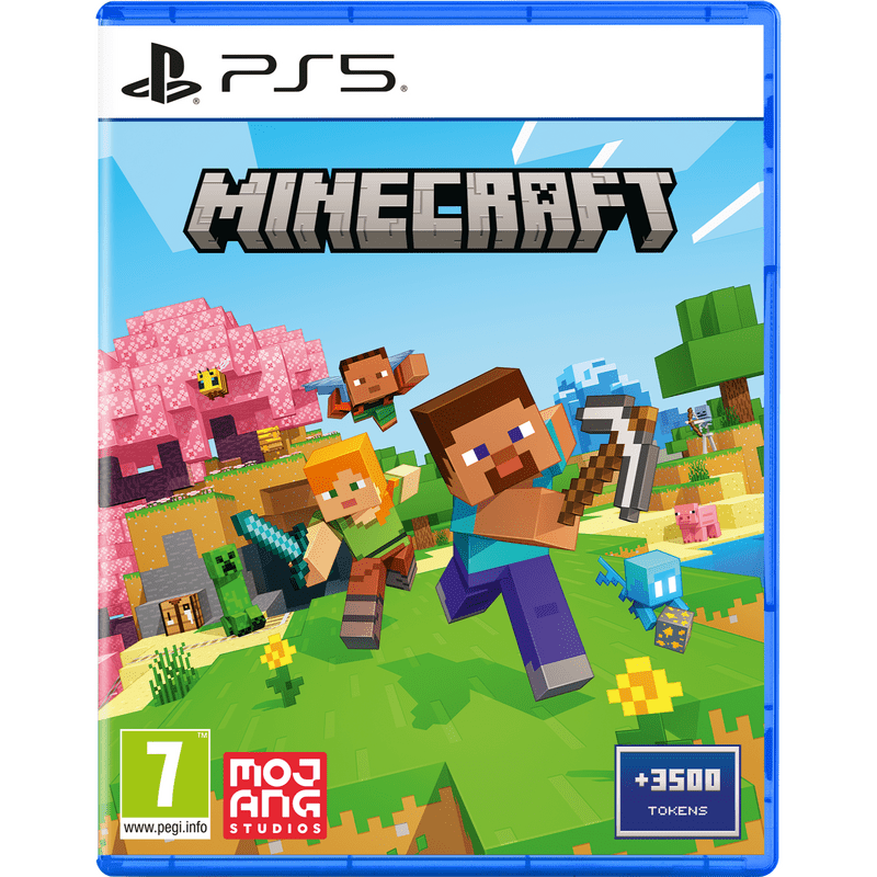 Игра Minecraft для Sony PlayStation 5, Russian version, Blu-ray (5056635611741)