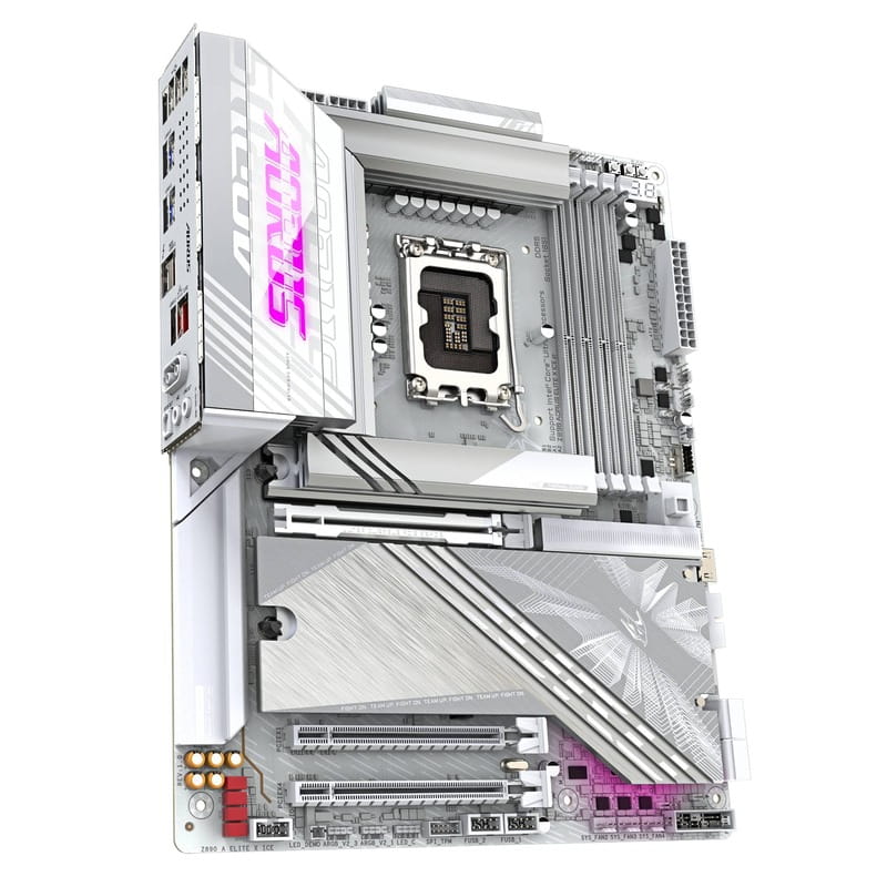 Материнська плата Gigabyte Z890 Aorus Elite X Ice Socket 1851