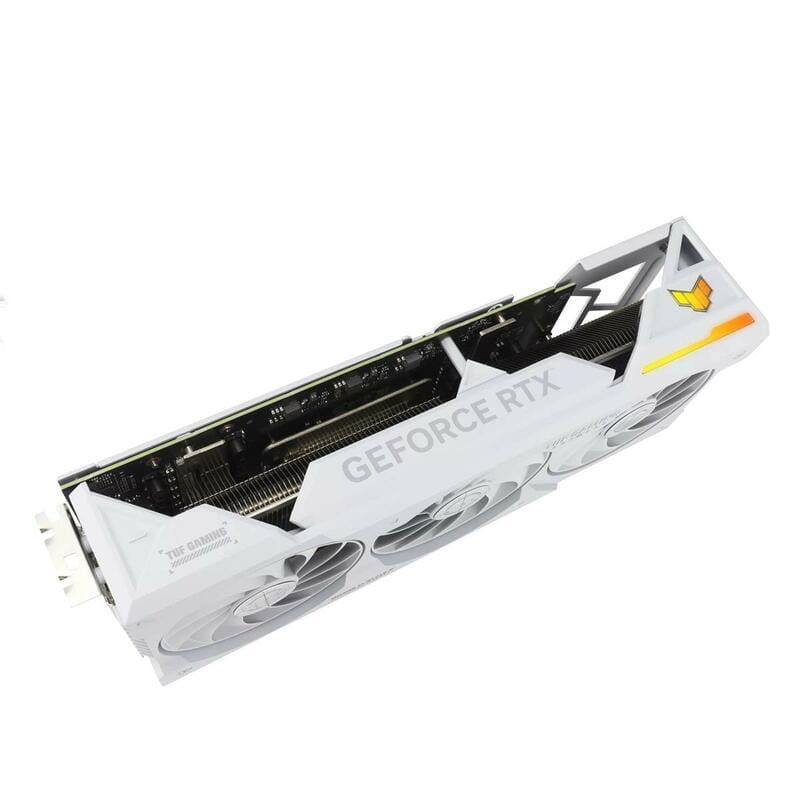 Відеокарта GF RTX 4070 Ti SUPER 16GB GDDR6X OC Asus (TUF-RTX4070TIS-O16G-BTF-WHITE)