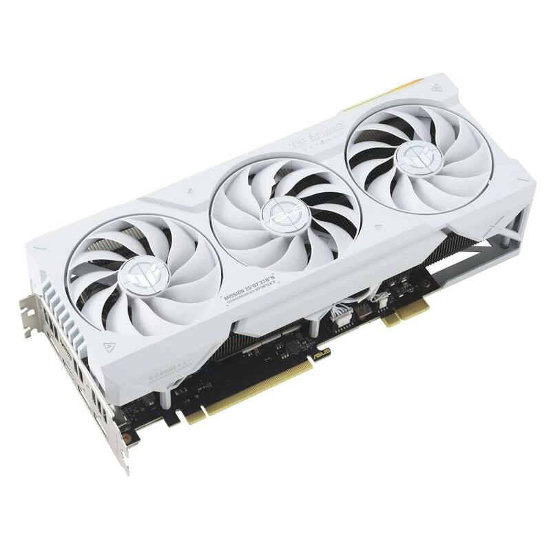 Видеокарта GF RTX 4070 Ti SUPER 16GB GDDR6X OC Asus (TUF-RTX4070TIS-O16G-BTF-WHITE)